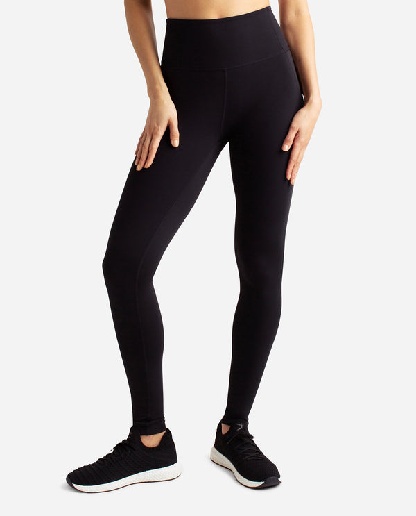 Athletic Works Seamed Ankle Tight Leggings X-Small Charcoal at   Women's Clothing store