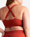 2-Pack Seamless Longline Bra With Logo Straps - view 5
