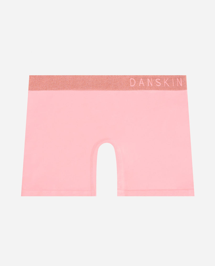 Girls 3-Pack Seamless Boyshort Underwear with Lurex Logo Band - view 1