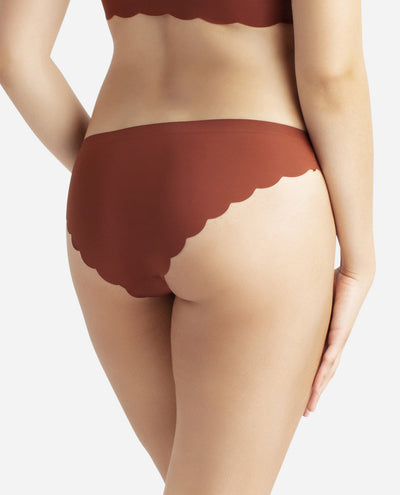 5-Pack Laser Bikini Underwear with Scallop Edge - view 14