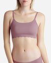 3-Pack Laser Pullover Bra With Scallop Edge - view 1