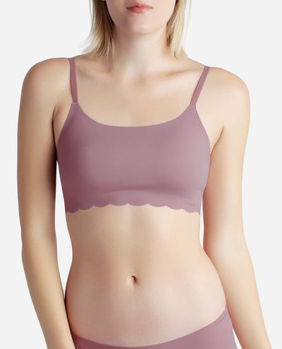 Women's 3-Pack Laser Pullover Bra With Scallop Edge