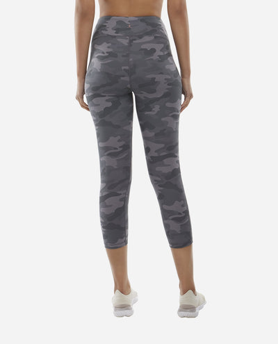 Mid-Rise Camo Cropped Legging - view 9