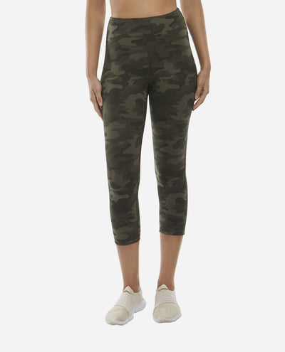 Mid-Rise Camo Cropped Legging - view 6