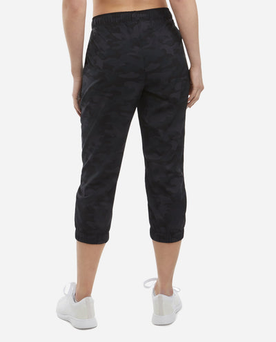 Cropped Woven Jogger - view 5