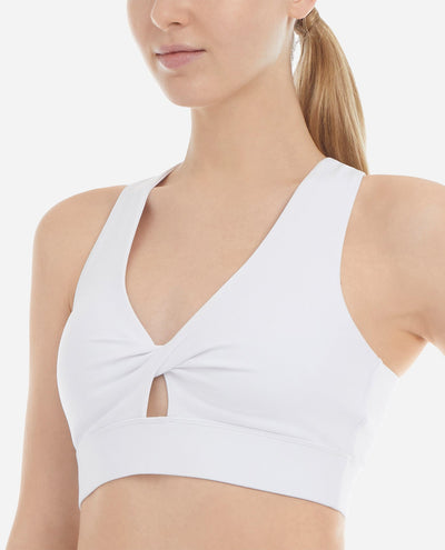Twisted Crossover Sports Bra