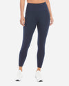 Front Of Neo Navy High Rise 7/8 Bonded Legging With Side Pockets