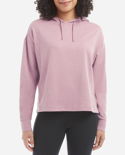 Front Of Wistful Mauve Sd Sustainable Soft Hoodie
