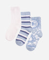 3-Pack Tie Dye Boot Socks