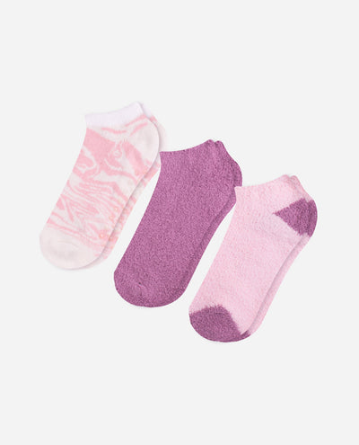 3-Pack Marble Cozy No Shows