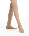 Girl's 387 Microfiber Footed Tight