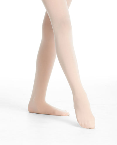 Girl's 387 Microfiber Footed Tight - view 1