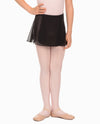 Girl's Snap-Front Sheer Wrap Skirt