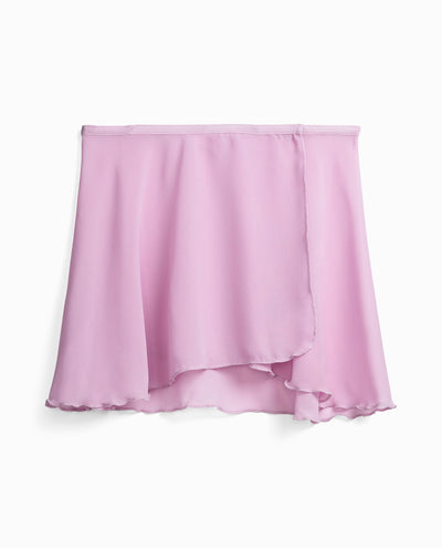 Girl's Snap-Front Sheer Wrap Skirt