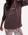 Hooded Hacci Sleep Set With Jogger - view 12