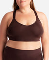 2-Pack Seamless Longline Bra With Logo Straps - view 1
