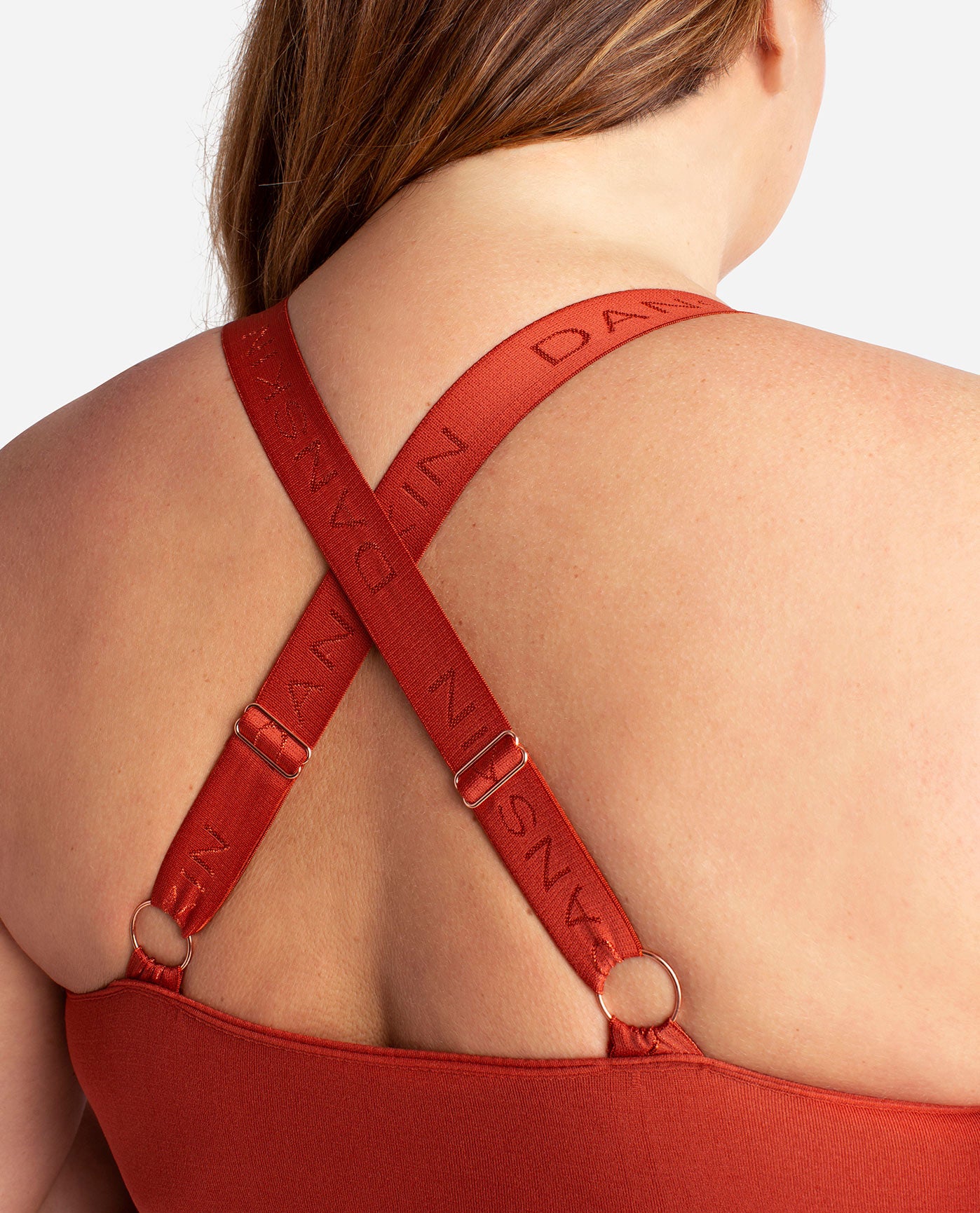 Women's 2-Pack Seamless Longline Bra With Logo Straps, Bra