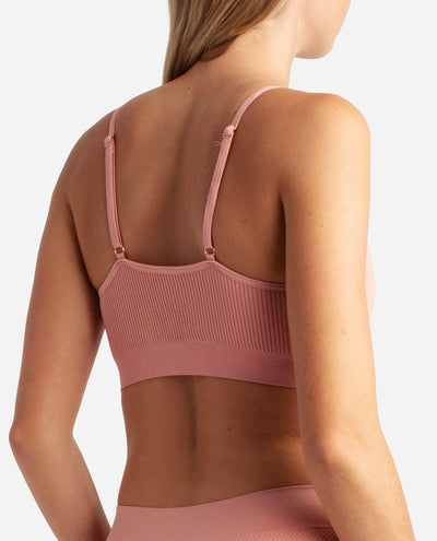 2-Pack Seamless Bralette With Square Neckline