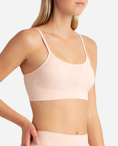 2-Pack Seamless Bralette With Square Neckline