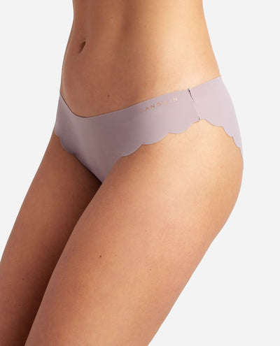 5-Pack Laser Bikini Underwear with Scallop Edge - view 5