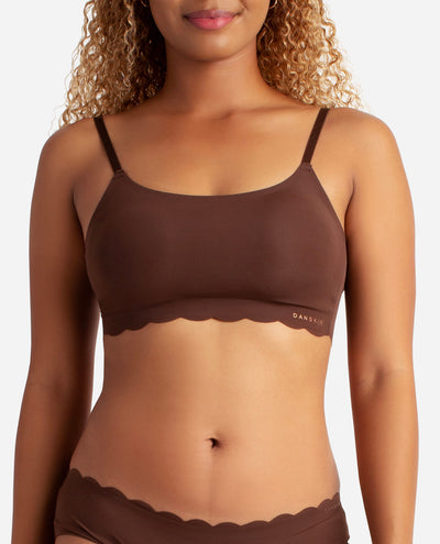 3-Pack Laser Pullover Bra With Scallop Edge - view 9