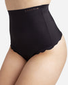 2-Pack Laser Thong Shaping Underwear With Scallop Edge - view 4