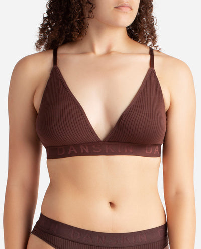 2-Pack Ribbed Seamless Bralette - view 1