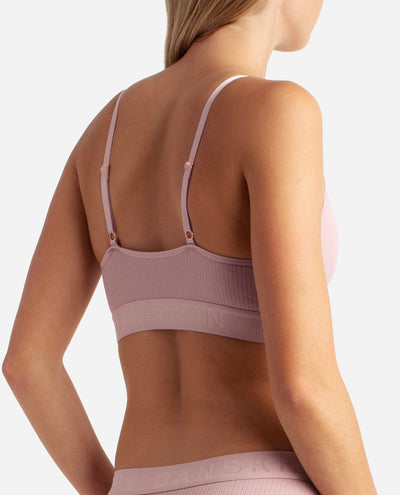 3-Pack Ribbed Seamless Bralette - view 6