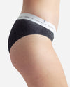 5-Pack Bonded Hipster Underwear With Danskin Logo Waistband - view 4