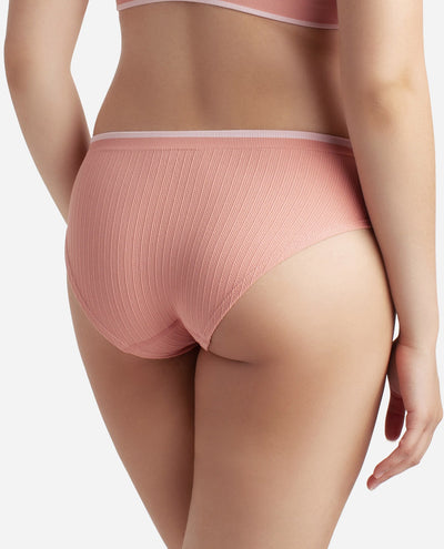 5-Pack Seamless Braid Texture Hipster Underwear - view 11