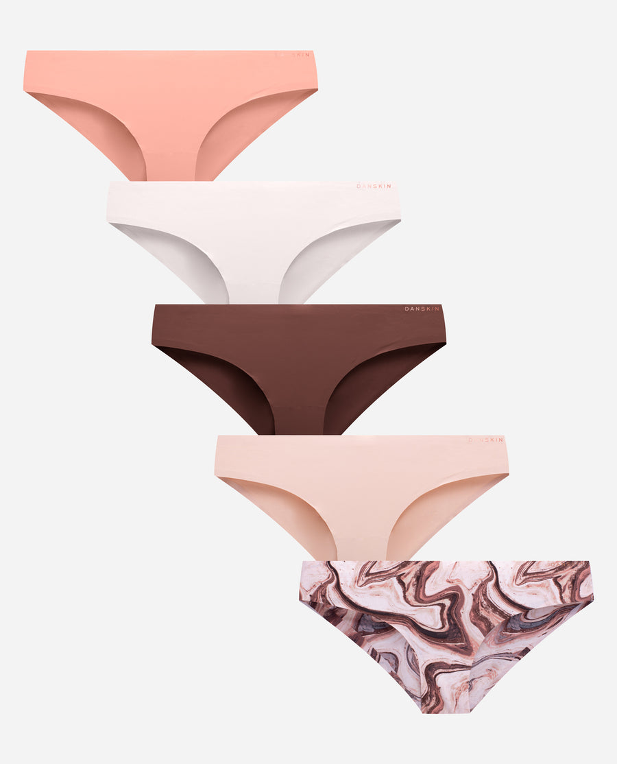 5-Pack Nylon Laser Bikini Underwear - view 1